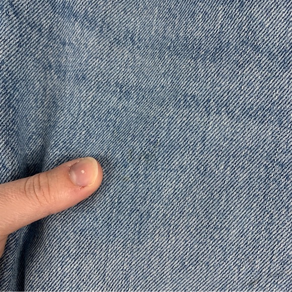 Levi's Premium Womens Wedgie Tapered Ankle Jeans VTG Style Light Wash Rigid 28 - Picture 5 of 13